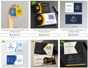 How to Download a Free Business Card CDR File from FreeCDR.in (Step-by-Step Guide)