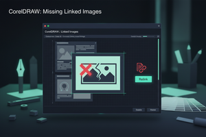 CorelDRAW Missing Linked Images