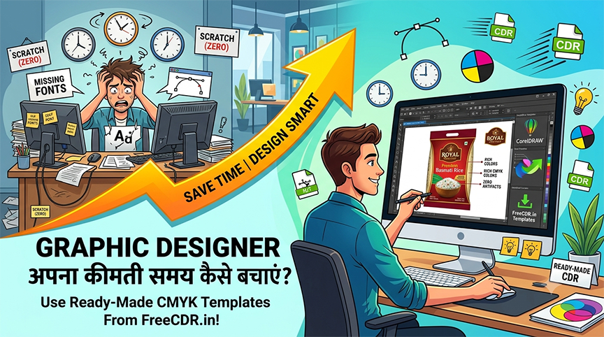 Graphic Designer अपना समय कैसे बचाएं? 5 बेस्ट तरीके | FreeCDR.in