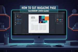 How to Set Up Magazine Page in CorelDRAW (2026 Guide)