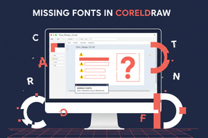 Missing Fonts in CorelDRAW