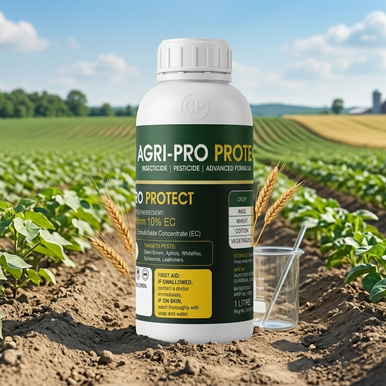 Agriculture Pesticide Label CDR Template - Free CorelDraw File for Pesticide Manufacturers Agro Chemical Brands India