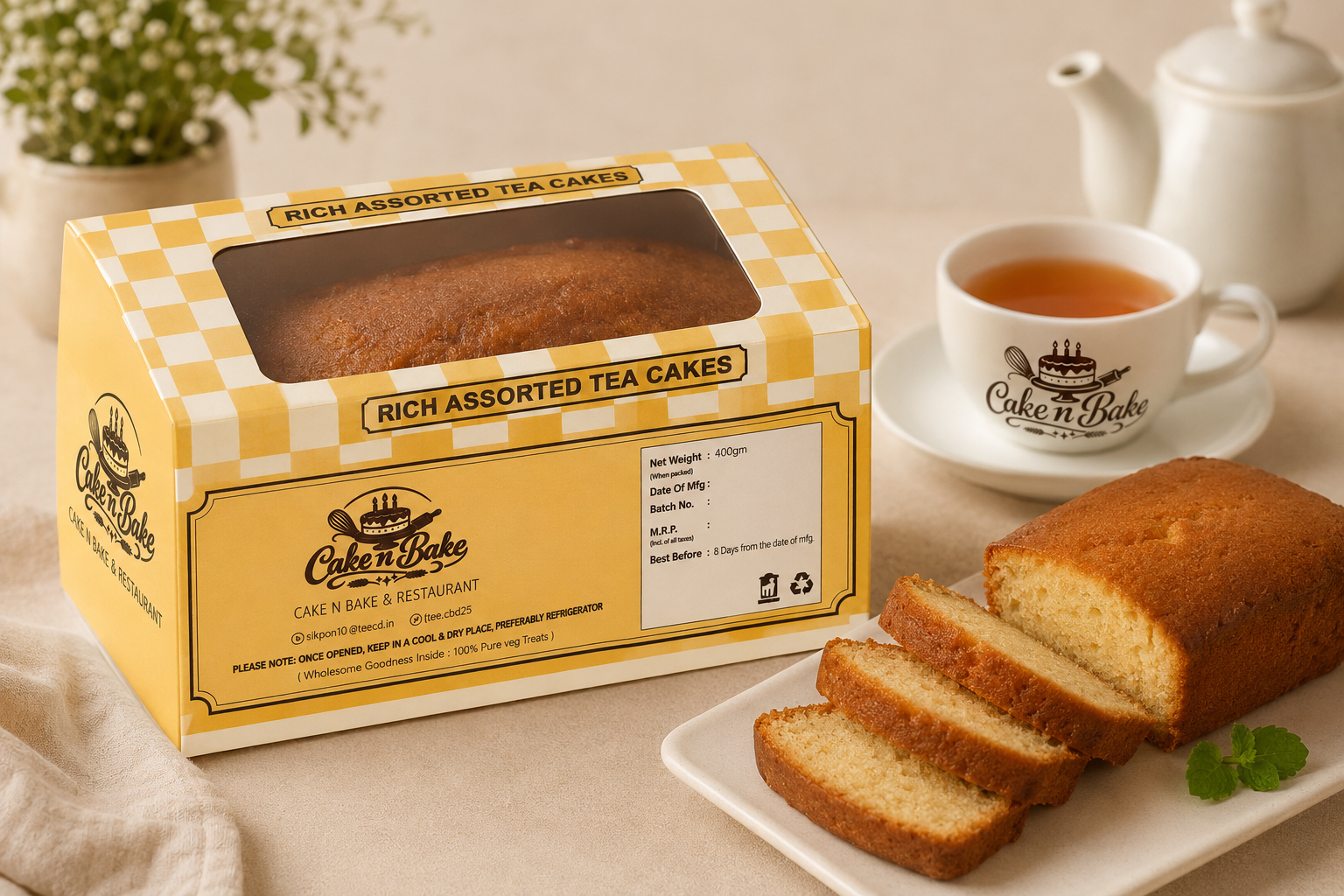 Cake Wrapper Design CDR Template - Free CorelDraw File for Cake Shops Bakeries and Food Packaging Designers India