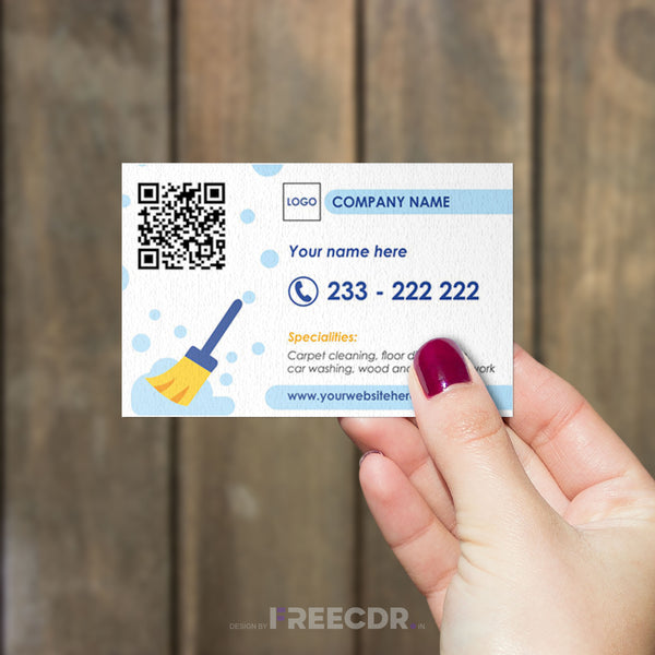 Car Wash Visiting Card