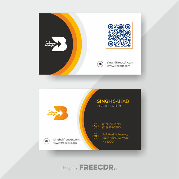 Corporate Manager Visiting Card