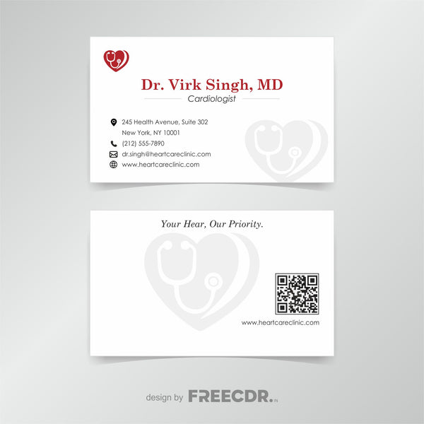 Doctor Visiting Card