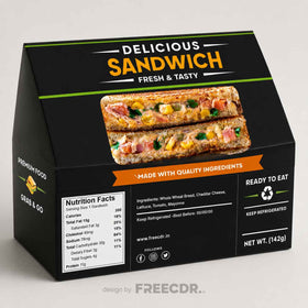 Premium Sandwich Creative with Die Cutting