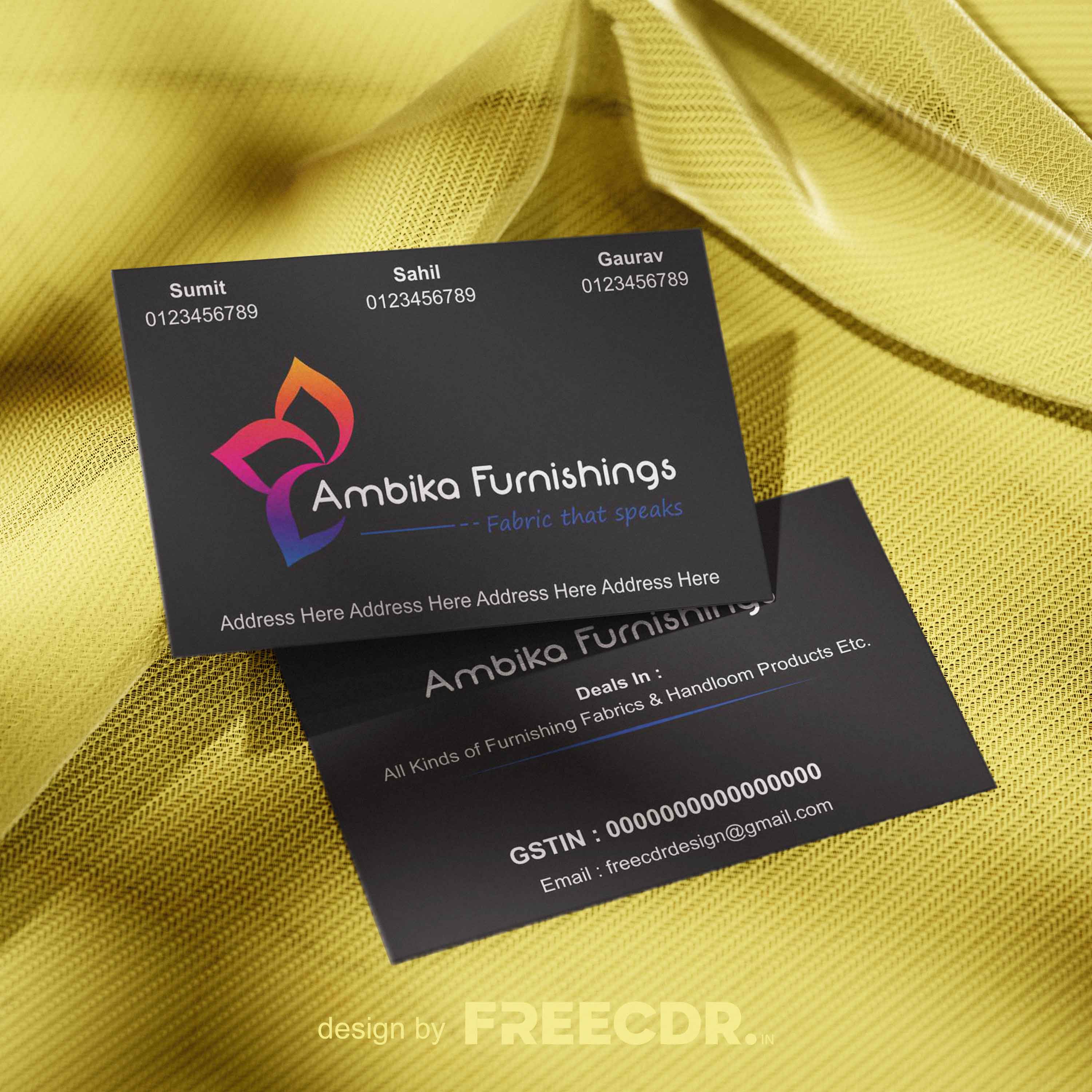 Interior Designer Business Card