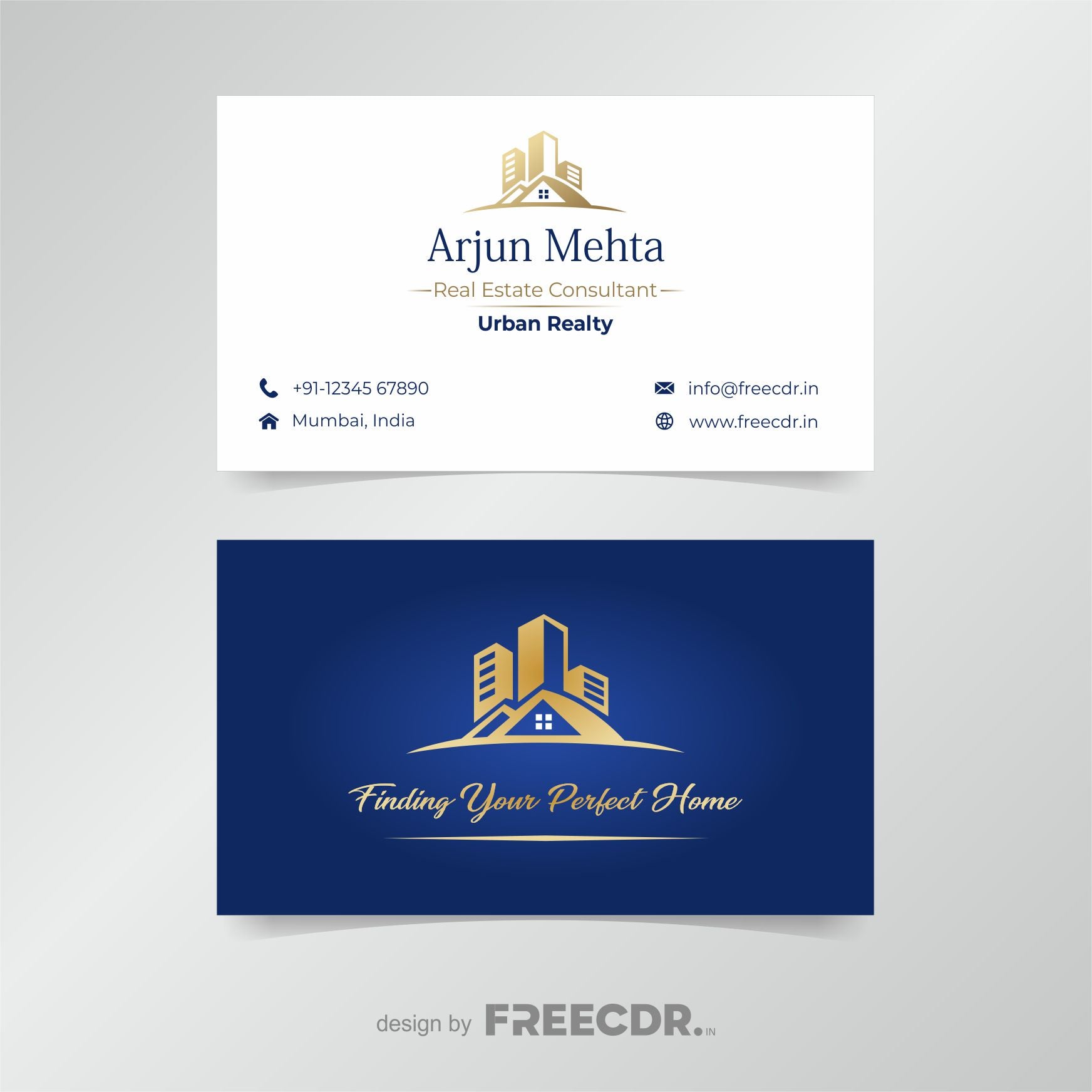Property Dealer Visiting Card